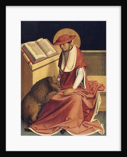 Saint Jerome as a Cardinal by Master of Grossgmain