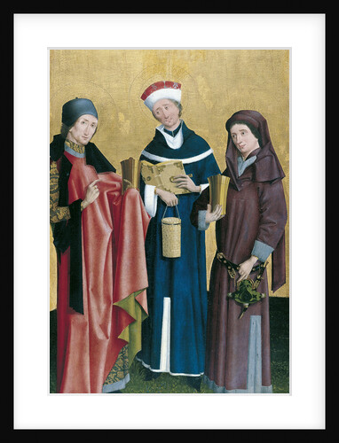 Saints Cosmas, Damian and Pantaleon by Master of Cologne