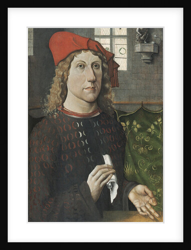Portrait of a Young Man by Master of the Lüneburg Last Judgement