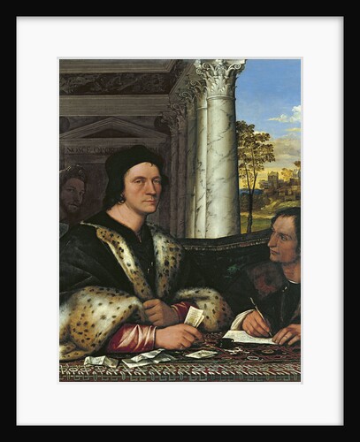 Portrait of Ferry Carondelet, with his Secretary by Sebastiano del Piombo