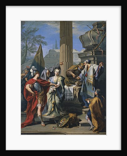 The Sacrifice of Polyxena by Giovan Battista Pittoni