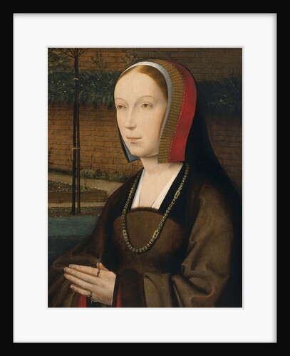 Portrait of a Female Donor by Jan Provost