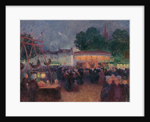Night Fair at Saint-Pol-de-Léon by Ferdinand Loyen du Puigaudeau