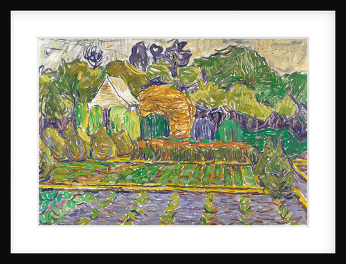 Garden in Soest by Christian Rohlfs