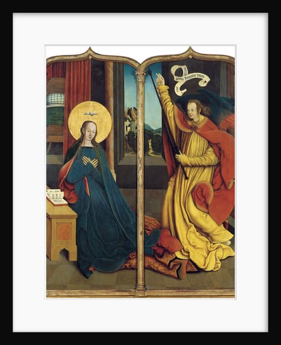 The Annunciation by Bernhard Strigel