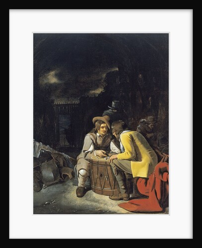 Soldiers playing Dice by Michiel Sweerts