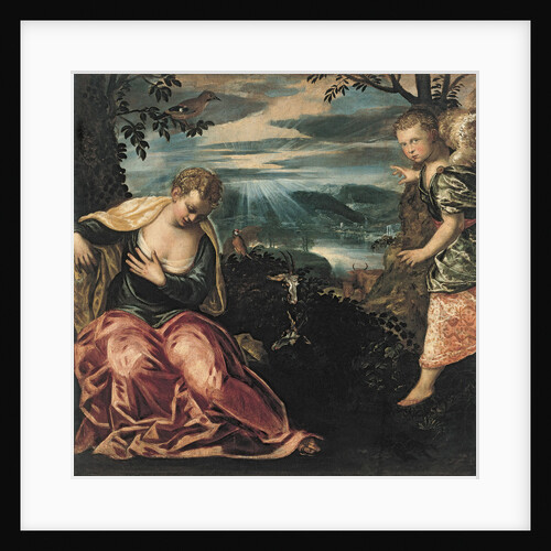 The Annunciation to Manoahs Wife by Jacopo Tintoretto