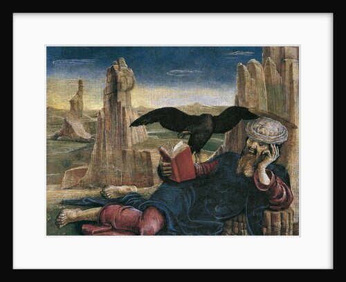 Saint John the Evangelist on Patmos by Cosimo Tura