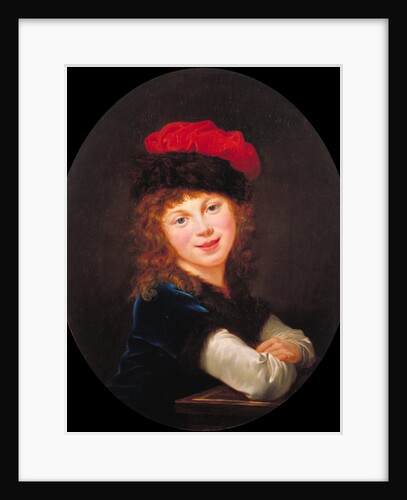 Portrait of a girl by Marie Louise Elisabeth Vigée-Lebrun