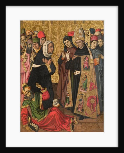 Saint Augustine Disputing with the Heretics by Vergós Family