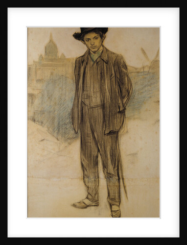 Portrait of Pablo Picasso by Ramon Casas