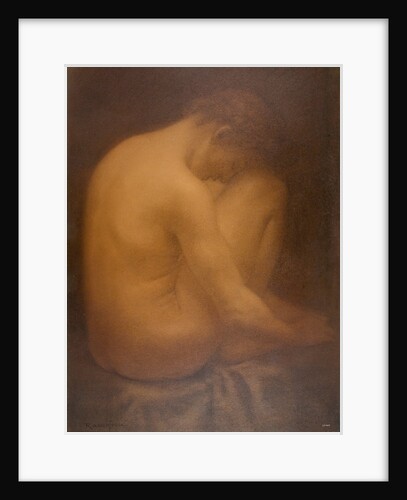 Male Nude Seated by Armand Rassenfosse