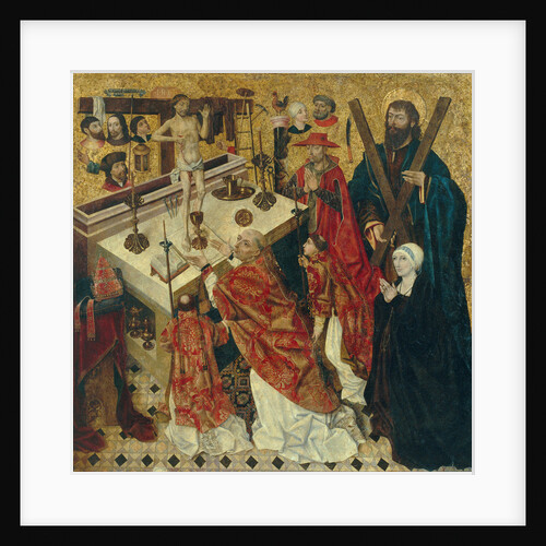 The Mass of Saint Gregory the Great by Diego de la Cruz