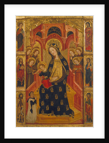 Virgin of the Angels by Enrique de Estencop