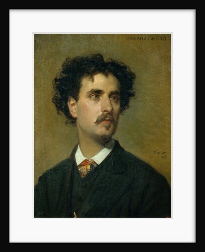 Portrait of Marià Fortuny by Federico de Madrazo y Kuntz