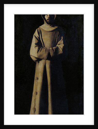 Saint Francis of Assisi after the Vision of Pope Nicholas V by Francisco de Zurbarán