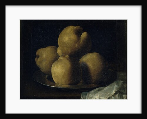 Still Life with Dish of Quince by Francisco de Zurbarán