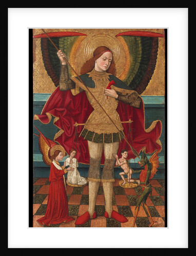 The Archangel Michael weighing the Souls of the Dead by Juan de la Abadía the Elder