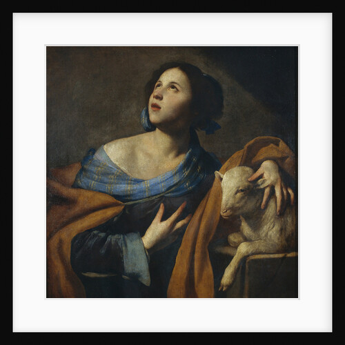 Saint Agnes by Massimo Stanzione