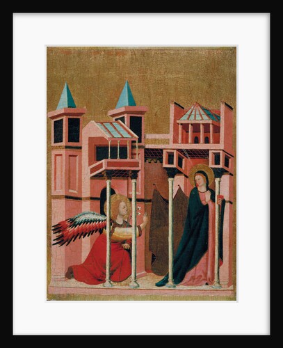The Annunciation by Master of the Cini Madonna