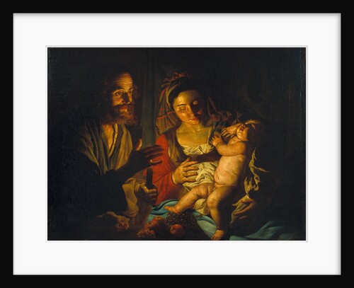 The Holy Family by Matthias Stomer