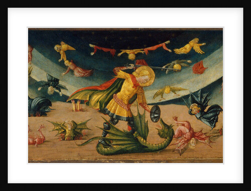 Saint Michael and the Dragon by Neri di Bicci
