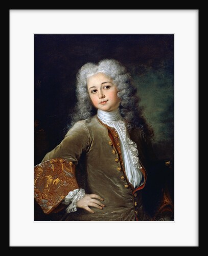 Portrait of a Young Man with a Wig by Nicolas de Largillière