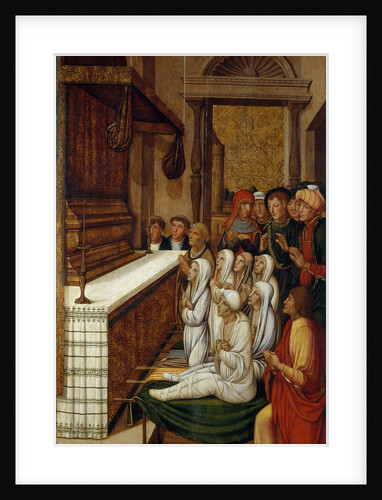 Six Resurrections before the Relics of Saint Stephen by Pere Gascó