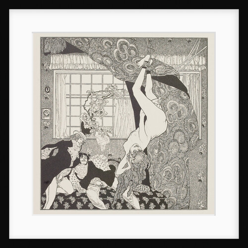 Illustration for the Tales at the Dressing Table by Choisy Le Conin by Franz von Bayros