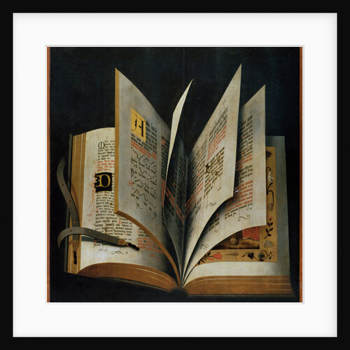 An Opened Liturgical Book by Anonymous