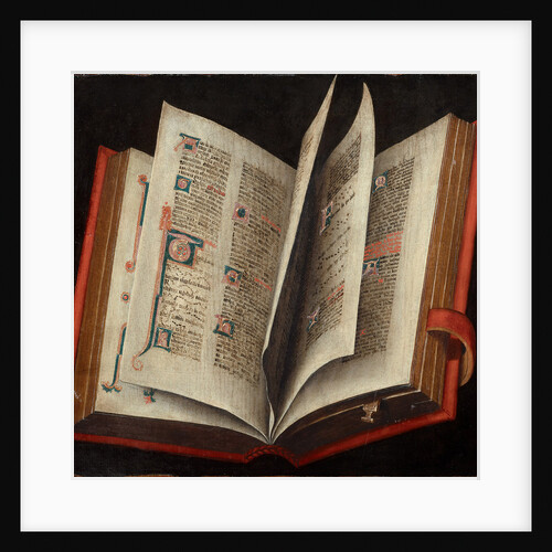 An Opened Liturgical Book by Anonymous