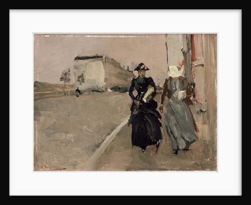 Gust of wind by George Hendrik Breitner