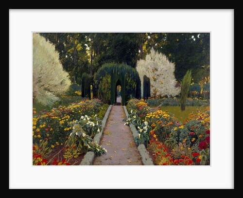 Jardín de Aranjuez. Glorieta II by Santiago Rusiñol