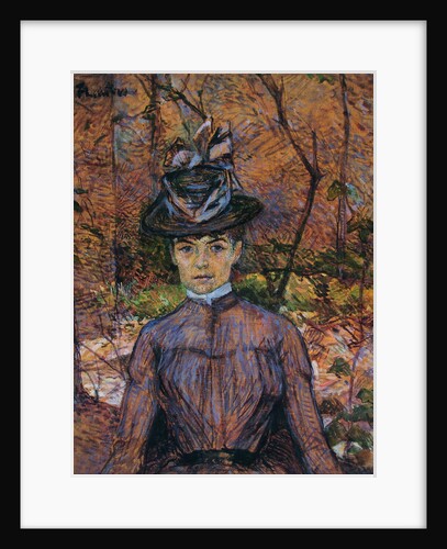 Portrait of Suzanne Valadon by Henri de Toulouse-Lautrec