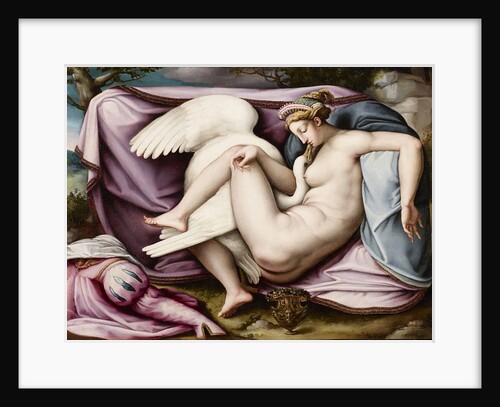 Leda and the Swan by Michelangelo Buonarroti