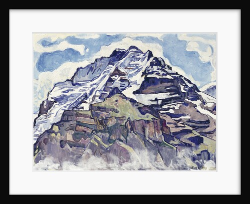 The Jungfrau, as Seen from Muerren by Ferdinand Hodler
