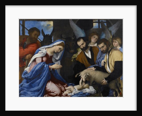The Adoration of the Shepherds by Lorenzo Lotto
