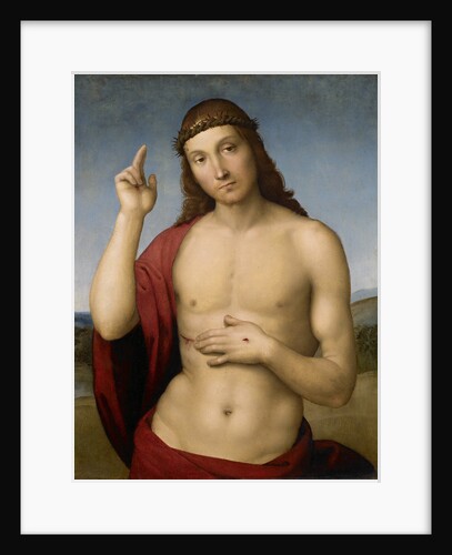 Christ Blessing by Raphael