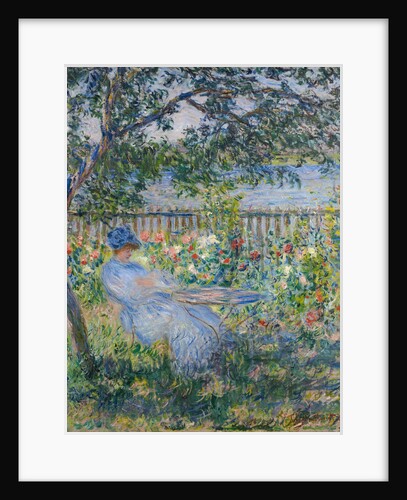 The Terrace at Vétheuil by Claude Monet