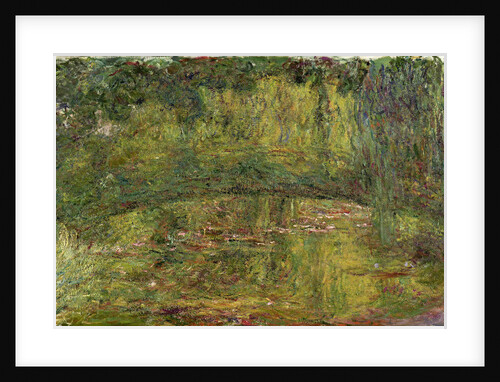 Le Pont japonais (Japanese Bridge) by Claude Monet