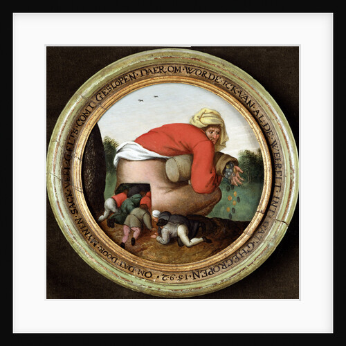 The Flatterers by Pieter Brueghel the Younger