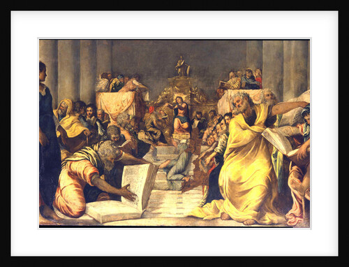 Christ Among the Doctors by Jacopo Tintoretto