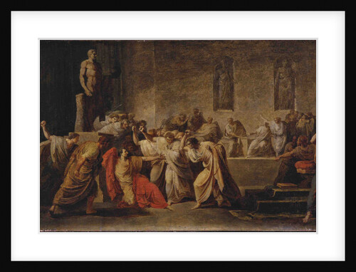 The Death of Julius Caesar by Vincenzo Camuccini