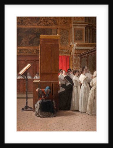 Church Choir by Gioacchino Toma