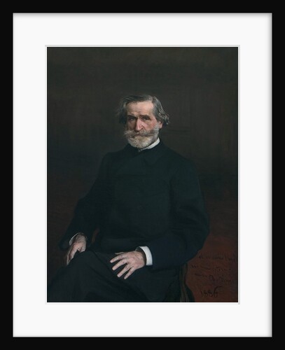 Portrait of Giuseppe Verdi by Giovanni Boldini