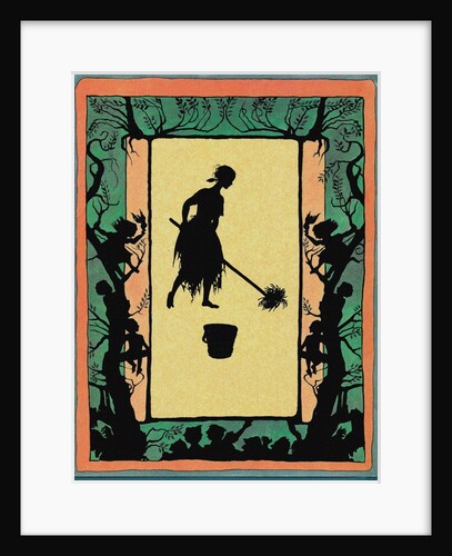 Illustration for Fairy Tale Cinderella by Arthur Rackham