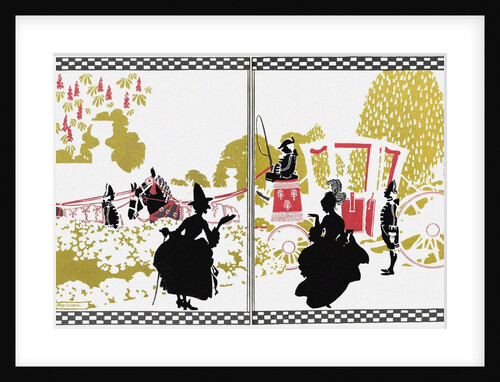 Illustration for Fairy Tale Cinderella by Arthur Rackham