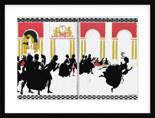 Illustration for Fairy Tale Cinderella by Arthur Rackham