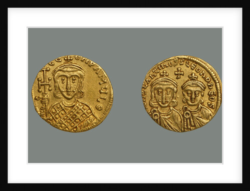 Solidus of Emperor Constantine V (751-775) by Ancient Coins Numismatic