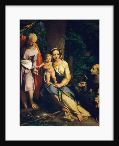 The Rest on the Flight into Egypt by Correggio